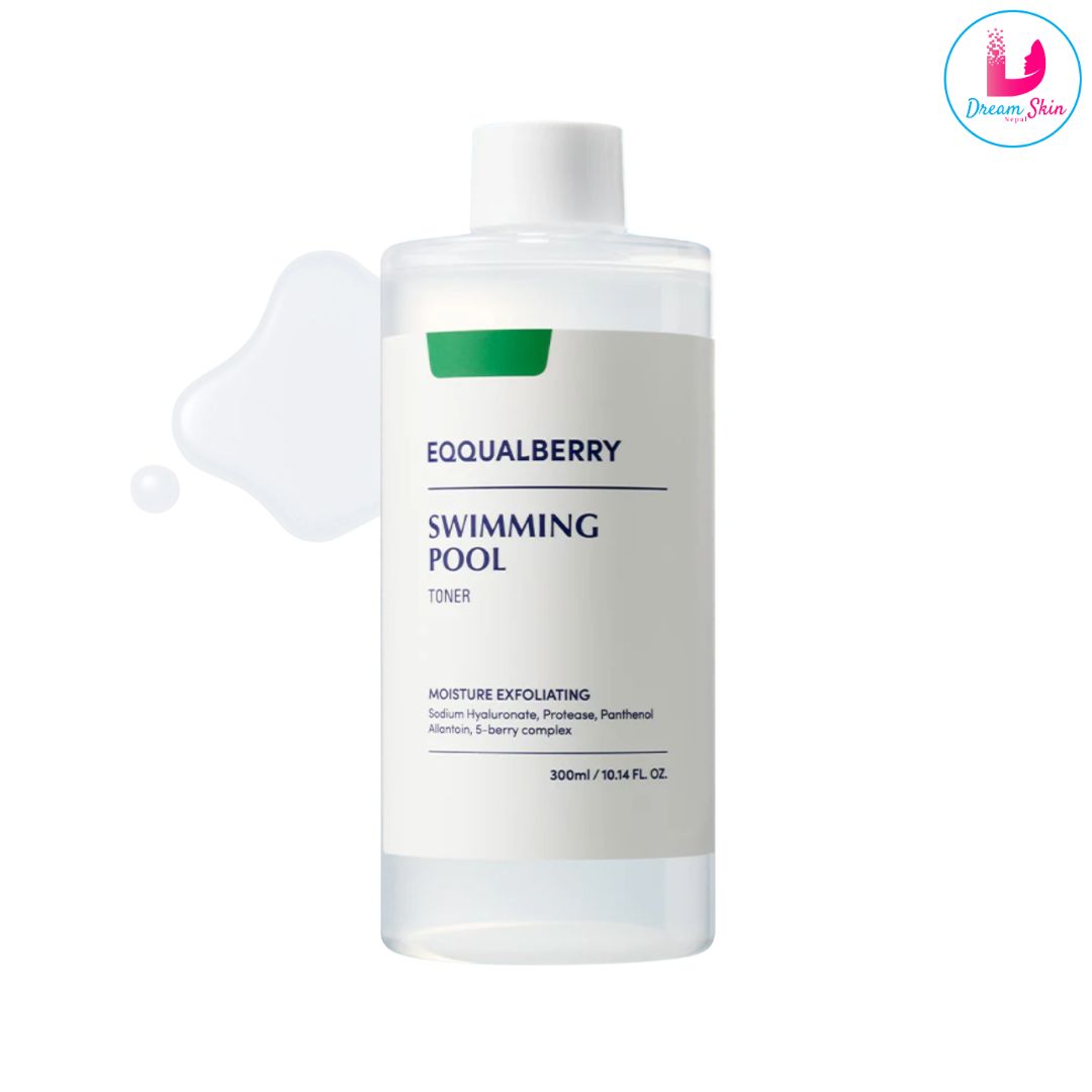 Eqqualberry Swimming Pool Daily Facial Toner [300ml]